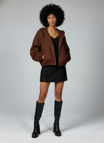 Kahverengi Süet Ceket