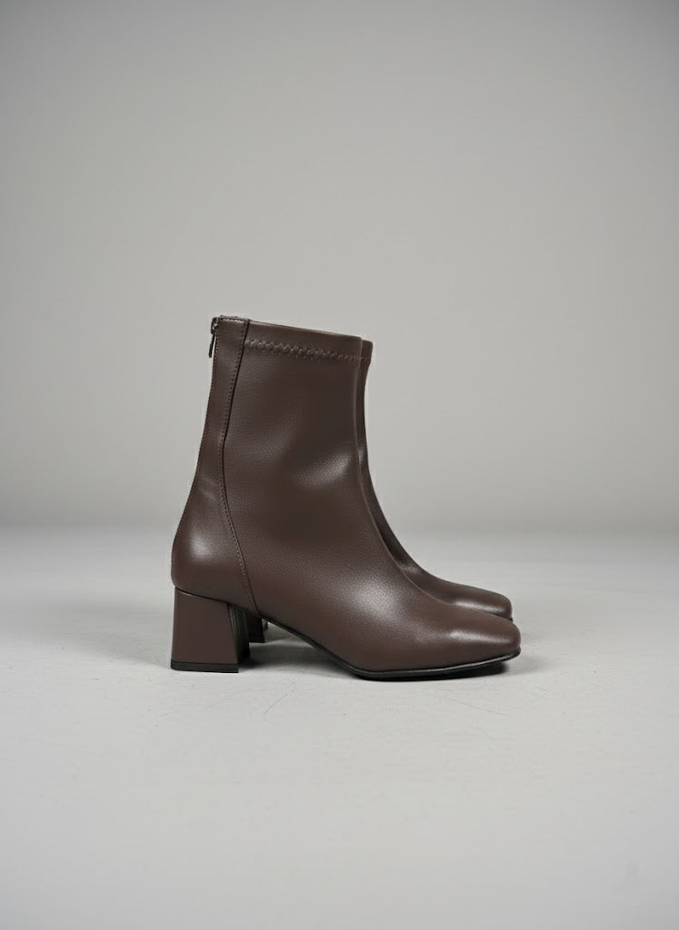 Kahve Streç Bilekli Bot