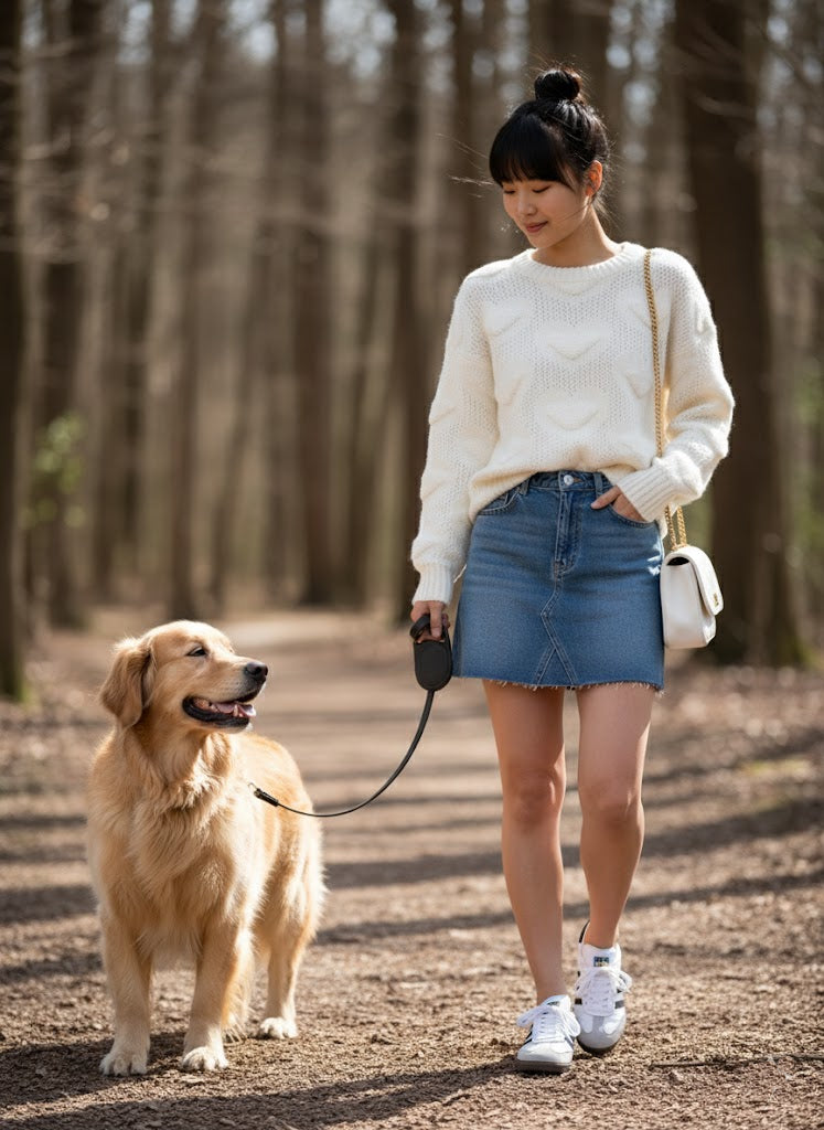 Beyaz Kalpli Yün Kazak